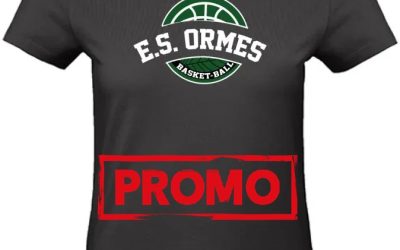 Tshirt coton femme Noir logo face