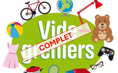Vide-greniers couvert du 22 février 2026